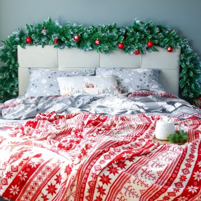 Постельное бельё Этель 1.5сп Snow time 143х215см,150х214см,50х70см-2 шт