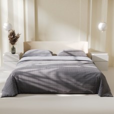 Постельное бельё Этель евро Gray cage 200х215 см,225х240 см,50х70± 3 см - 2 шт, новосатин