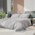 Постельное бельё Этель Евро Tencel 200*220см, 230*245см, 50*70см-2шт, цвет светло-серый