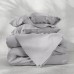 Постельное бельё Этель Евро Tencel 200*220см, 230*245см, 50*70см-2шт, цвет светло-серый