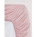 Простыня на резинке Pink rose 160х200х25 см, 100% хлопок, мако-сатин, 114г/м2