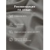 Простыня на резинке Silver cloud 180х200х25 см, 100% хлопок, мако-сатин, 114г/м2