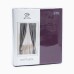 Штора портьерная Этель 250*265 см, цв.винный, блэкаут, пл. 240 г/м2