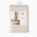 Шторы для кухни Этель ECO, цвет молочный, 130 +/-6 х180 см - 2 шт, подхваты - 2 шт, 70% хл, 30% лён