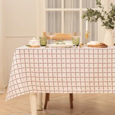 Скатерть Этель Flower Cage 149×250 см, 100% хл, рогожка 186 г/м²