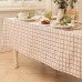 Скатерть Этель Flower Cage 149×250 см, 100% хл, рогожка 186 г/м²