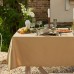 Скатерть Этель Kitchen 146х180 см, цв.  бежевый, 100% хл, саржа 250 г/м2