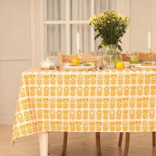 Скатерть Этель  Yellow garden 146х180 см, 100% хл, саржа 190 г/м2