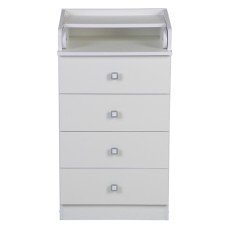 Комод пеленальный детский Фея 1550, 50х47х92 см., 4 ящика, цвет белый