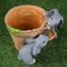 Фигурное кашпо 