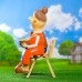 Садовая фигура из полистоуна «Бабка с дедкой», 54×48×22 см