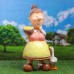 Садовая фигура из полистоуна «Бабушка с пшеницей», 60×24×30 см