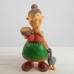 Садовая фигура из полистоуна «Бабушка с пшеницей», 60×24×30 см