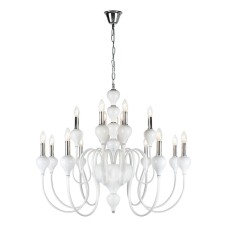 Подвесная люстра iLamp Lady 88003-10+5 WH