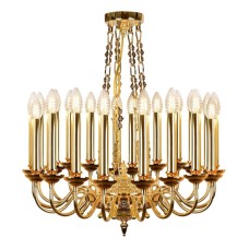 Подвесная люстра iLamp Louvre MD8551-20 GD