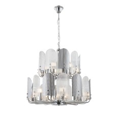 Подвесная люстра iLamp Dolce 15571-12 CR+MULT