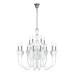 Подвесная люстра iLamp Lady 88003-8+4 WH