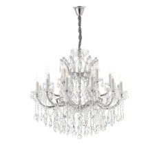 Подвесная люстра iLamp Diamond 6071-18 CR+CL