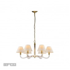 Подвесная люстра iLamp Amber YT2043-6 GD+Coffee
