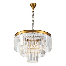 Подвесная люстра iLamp Triumph 7383/8P Brass