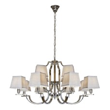 Подвесная люстра iLamp Hilton 6943-8+4 CR