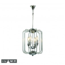Подвесная люстра iLamp Mono P2481-4 Chrome