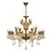 Подвесная люстра iLamp Asia 61078-8+4 BR