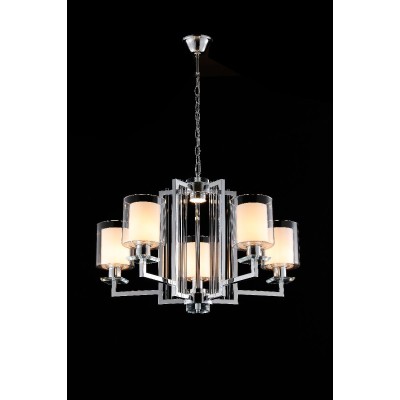 Подвесная люстра iLamp King RM6201-5 CR+CL