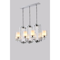 Подвесная люстра iLamp King RM6201-8P CR+CL
