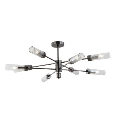 Люстра на штанге iLamp Evolution 15609-8 AN+CL