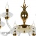 Подвесная люстра iLamp Flo YT2049-6 GD+Cear