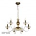 Подвесная люстра iLamp Flo YT2049-6 GD+Cear