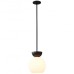 Подвесной светильник iLamp Mono P6079-1 BK+WH