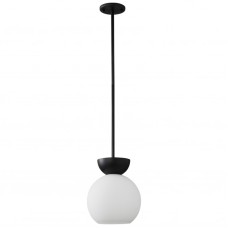 Подвесной светильник iLamp Mono P6079-1 BK+WH