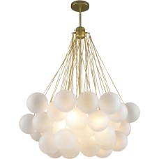 Подвесная люстра iLamp Globe 10099P/3-D800 GL-WH