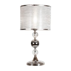 Настольная лампа iLamp Chelsea T2400-1 Nickel