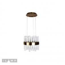 Подвесная люстра iLamp Art 6120-400 GD