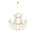 Подвесная люстра iLamp Diamond 6071-8 GD+CL