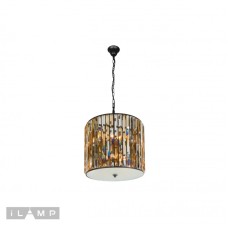 Подвесная люстра iLamp Royal 10390-5+5P BK