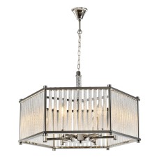 Подвесная люстра iLamp Rich P9509-6 Nickel