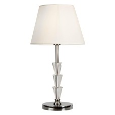 Настольная лампа iLamp Alesti T2424-1 Nickel