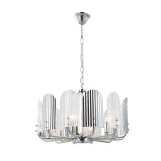 Подвесная люстра iLamp Dolce 15571-6 CR+MULT