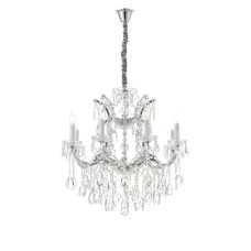 Подвесная люстра iLamp Diamond 6071-8 CR+CL