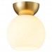 Потолочный светильник iLamp Mono C6079-1 GD+WH