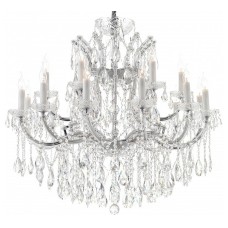 Подвесная люстра iLamp Diamond 6071-18 CR+CL