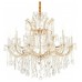 Подвесная люстра iLamp Diamond 6071-18 GD+CL