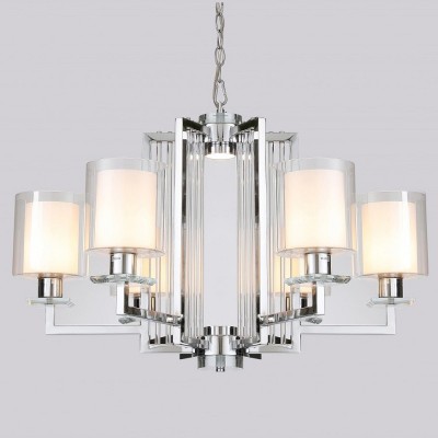 Подвесная люстра iLamp King RM6201-6 CR+CL