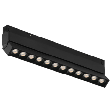 Трековый магнитный светильник iLedex Vision 4822-003-L236-12W-38DG-4000K-BK