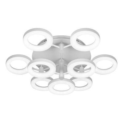 Потолочная светодиодная люстра iLedex Jomo FS-014-X9 108W WH