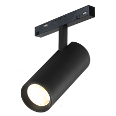 Трековый магнитный светильник iLedex Vision 4822-007-D75-30W-38DG-3000K-BK